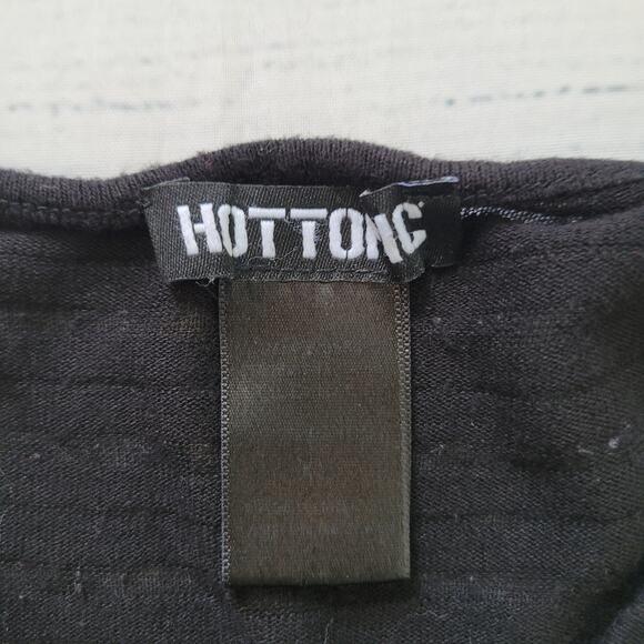 Hot Topic Size EST M Skeleton Skull Open Side Sleeveless Sheer Tank Goth Punk - Picture 9 of 9